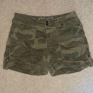 Sonoma Green Camo Shorts